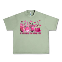 Oil Green In October We Wear Pink with Breast Cancer Coffee Urban Heavy Tee - texasbilliewilder
