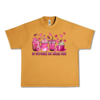 Peanut Butter In October We Wear Pink with Breast Cancer Coffee Urban Heavy Tee - texasbilliewilder