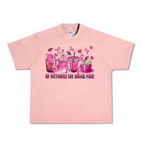 Salmon In October We Wear Pink with Breast Cancer Coffee Urban Heavy Tee - texasbilliewilder