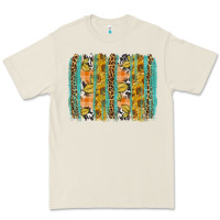 Fall Sunflower Brushstroke Premium Tee | Teevron