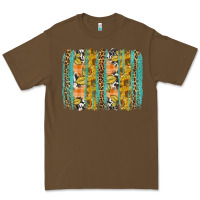 Cacao fall sunflower brushstroke Premium Tee - BundleAndBundleShop