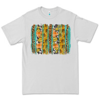 Dove Grey fall sunflower brushstroke Premium Tee - BundleAndBundleShop