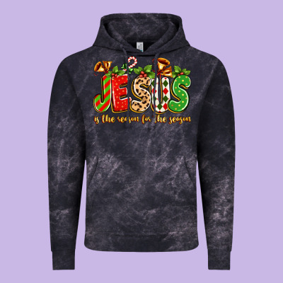 Jesus Is The Reason For The Season Vintage Hoodie Designed By Texasbilliewilder