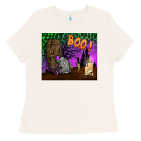 Bone boo mousepad Ladies Tee - BundleAndBundleShop