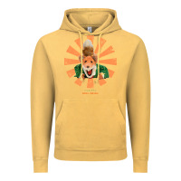 Vintage Mustard basil brush retro japanese Vintage Hoodie - tuanDangUi