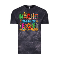 Cloud Black Nacho average Teacher Vintage Tee - RanaPortraitStore
