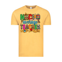 Vintage Mustard Nacho average Teacher Vintage Tee - RanaPortraitStore