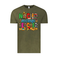 Vintage Olive Nacho average Teacher Vintage Tee - RanaPortraitStore
