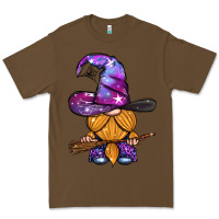 Cacao witch gnome with broom Premium Tee - BundleAndBundleShop