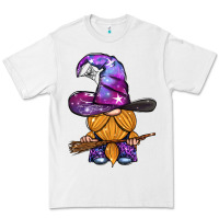 White witch gnome with broom Premium Tee - BundleAndBundleShop