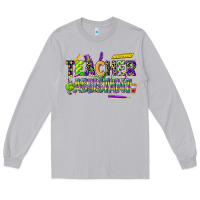 Mardi Gras Teacher Assistant Long Sleeve Tee | Teevron