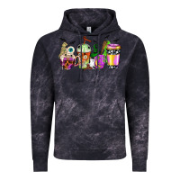 Cloud Black Halloween coffee cups Vintage Hoodie - NancyCooperArtShop
