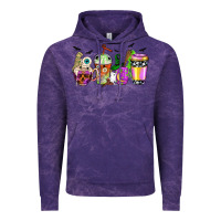 Cloud Purple Halloween coffee cups Vintage Hoodie - NancyCooperArtShop