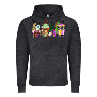 Vintage Black Halloween coffee cups Vintage Hoodie - NancyCooperArtShop
