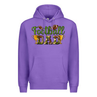 Purple football dad Premium Hoodie - BundleAndBundleShop
