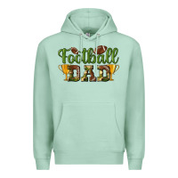 Seafoam football dad Premium Hoodie - BundleAndBundleShop