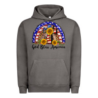 Pigment Tornado god bless america  rainbow Urban Hoodie - BarkalooDesign