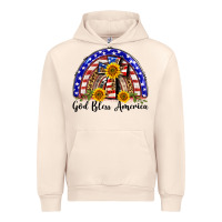 Sandshell god bless america  rainbow Urban Hoodie - BarkalooDesign