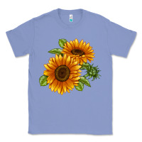 Colony Blue Soraya Sunflower Classic Tee - LillyAllenDesigns