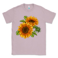 Lilac Soraya Sunflower Classic Tee - LillyAllenDesigns
