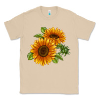 Mushroom Soraya Sunflower Classic Tee - LillyAllenDesigns