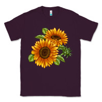 Plum Soraya Sunflower Classic Tee - LillyAllenDesigns