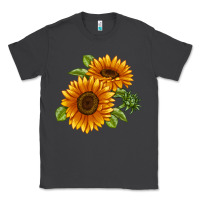 Smoke Soraya Sunflower Classic Tee - LillyAllenDesigns