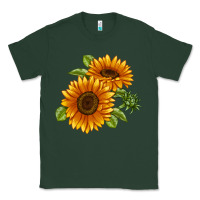 Sports Green Soraya Sunflower Classic Tee - LillyAllenDesigns