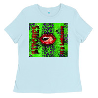 Baby Blue it's halloween bitches tumbler Ladies Tee - BundleAndBundleShop