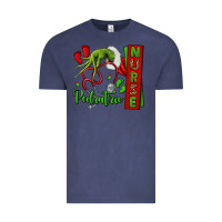 Vintage Denim Christmas Character Vintage Tee - NancyCooperArtShop