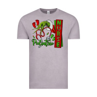 Vintage Zinc Christmas Character Vintage Tee - NancyCooperArtShop