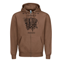 Chestnut A Feathered indians tyler darling childers art gift for fans Zipper Hoodie - tuanDangUi