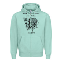 Seafoam A Feathered indians tyler darling childers art gift for fans Zipper Hoodie - tuanDangUi