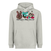 Moon Dust peace love maine coon cat Heavyweight Hoodie - LillyAllenDesigns