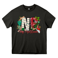 Asphalt NP Nurse Practitioner Christmas Heavy Core Tee - MaliasSmallBusiness