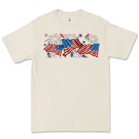 Bone fourth of july american flag Premium Tee - RanaPortraitStore