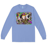 Mardi Gras Heifers Long Sleeve Tee | Teevron