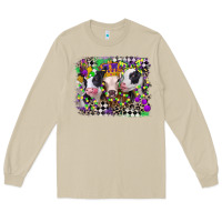 Mushroom mardi gras heifers Long Sleeve Tee - CowGirlArtShop