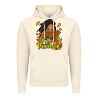 Vintage Artic Thankful Fall with black girl Vintage Hoodie - NancyCooperArtShop