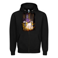 Black Francis Bacon Screaming Pope painting art lover gift  1 Zipper Hoodie - tuanDangUi