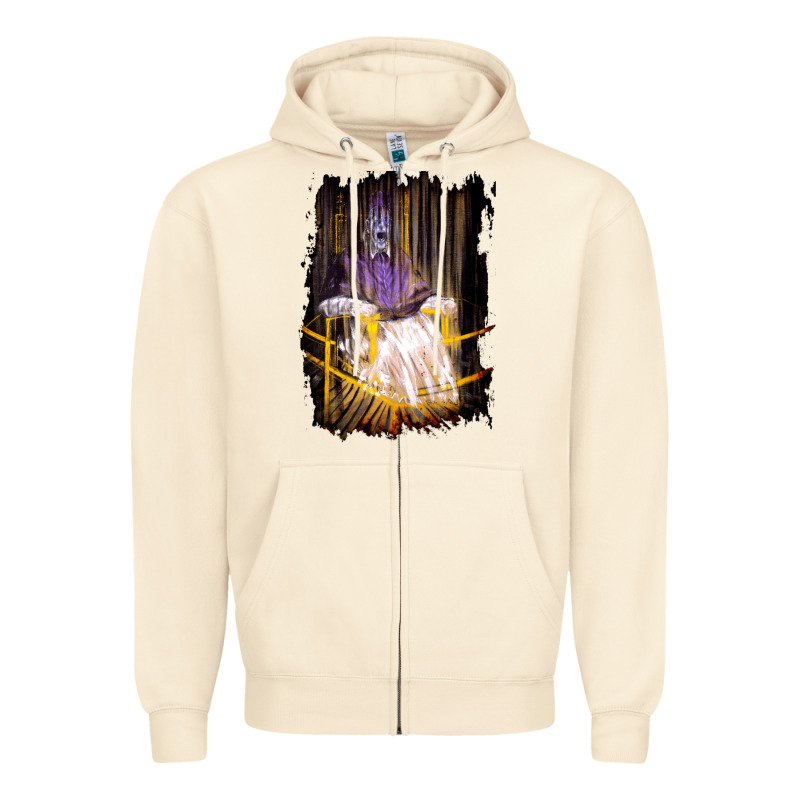 Francis Bacon Screaming Pope Painting Art Lover Gift  1 Zipper Hoodie by tuanDangUi | Teevron