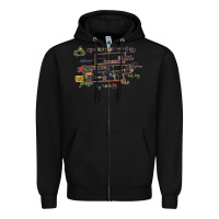 Black operation ho ho ho Zipper Hoodie - tuanDangUi