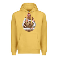 Antique Gold american football and western roses teardrop Premium Hoodie - BundleAndBundleShop