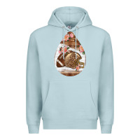 Blue Mist american football and western roses teardrop Premium Hoodie - BundleAndBundleShop