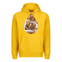 Lemon american football and western roses teardrop Premium Hoodie - BundleAndBundleShop