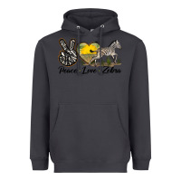 Smoke peace love zebra Heavyweight Hoodie - LillyAllenDesigns