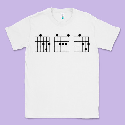 Guitar Chord Dad Classic Tee Designed By Bettercallsaul