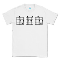 White Guitar Chord dad Classic Tee - Bettercallsaul