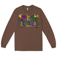 Chestnut medical laboratory technician mardi gras Long Sleeve Tee - CowGirlArtShop