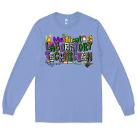 Colony Blue medical laboratory technician mardi gras Long Sleeve Tee - CowGirlArtShop